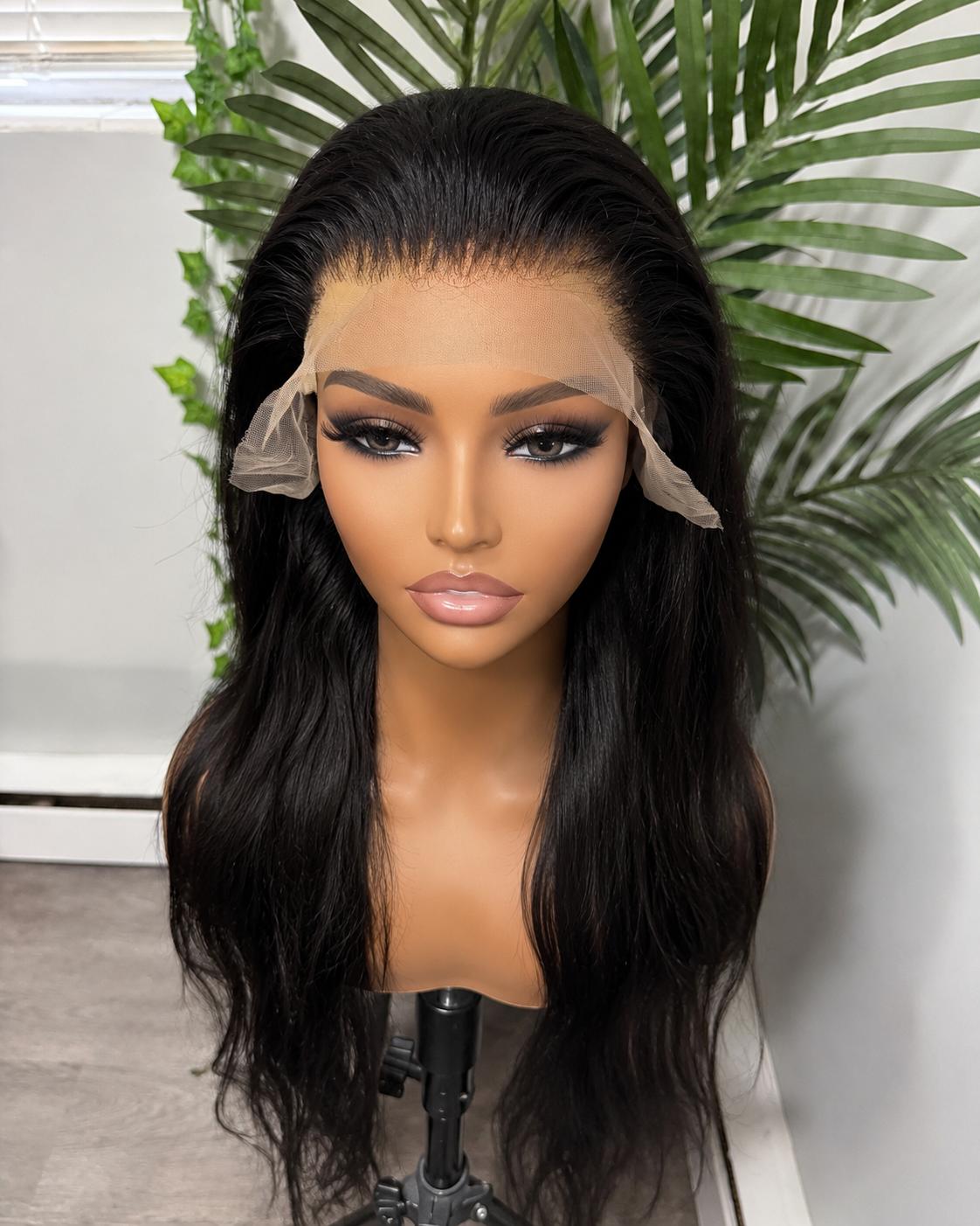 30-inch Straight human Wig